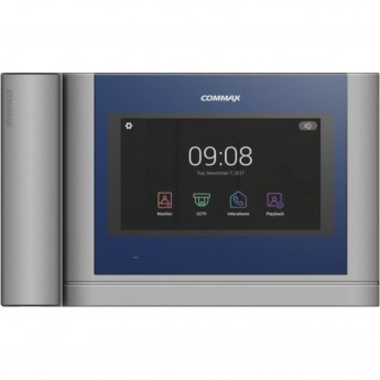 Абонентский монитор COMMAX CDV-704MHA Metalo Blue