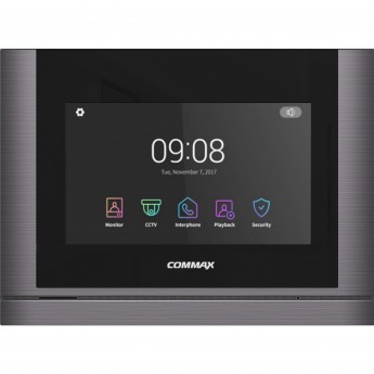 Видеодомофон COMMAX CDV-1024MA Dark Silver