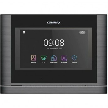 Видеодомофон COMMAX CDV-1024MA/VZ Dark Silver Black Smog