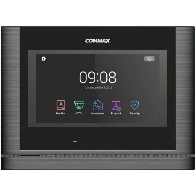 Видеодомофон COMMAX CDV-1024MA/VZ Dark Silver Black Smog CDV-1024MA Dark Silver Bl