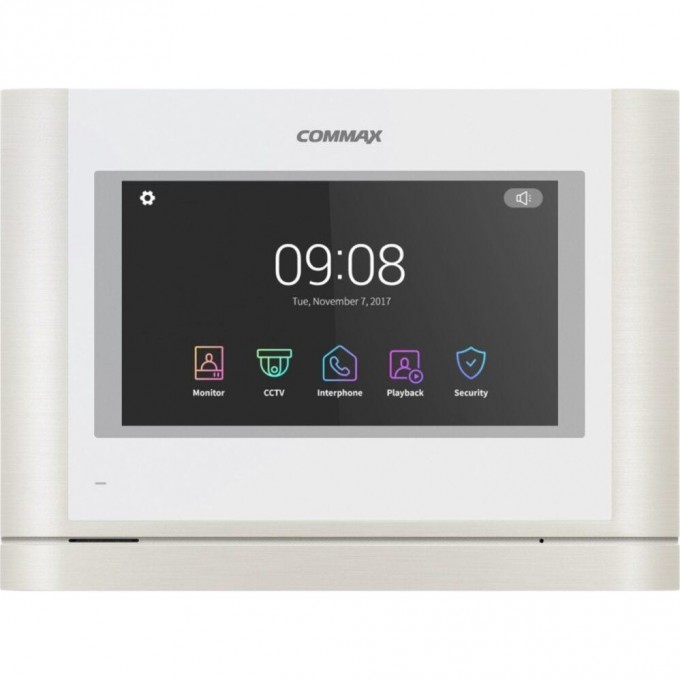 Видеодомофон COMMAX CDV-704MF/VZ White CDV-704MF White/VZ