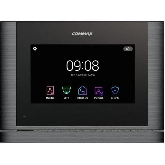 Видеодомофон COMMAX CDV-70M/VZ Grey Black Smog