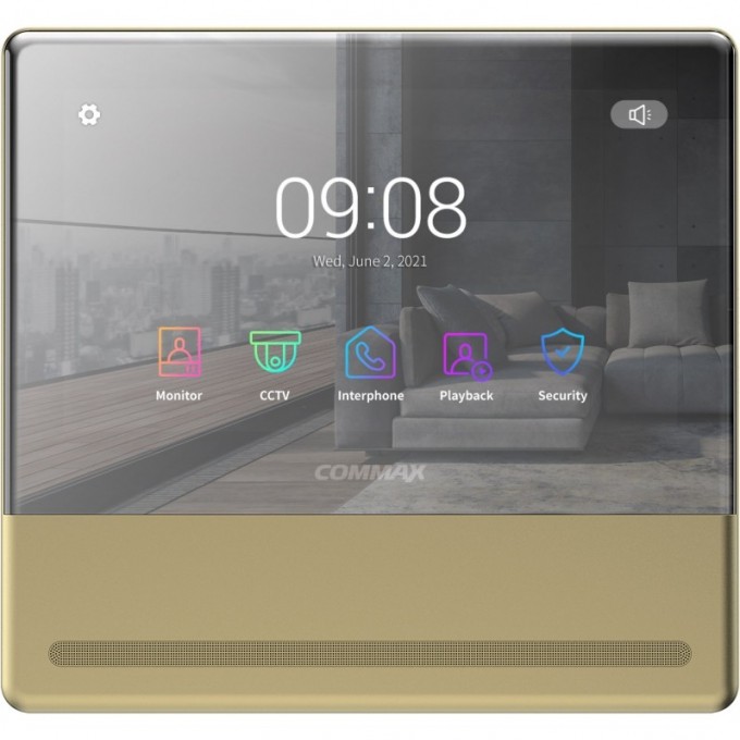 Видеодомофон COMMAX CDV-70QT/XL Gold CDV-70QT/XL (Gold)