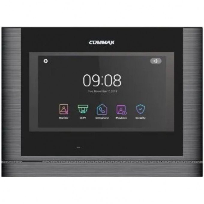 Видеодомофон COMMAX CMV-70MX темное серебро CMV-70MX Black Smog