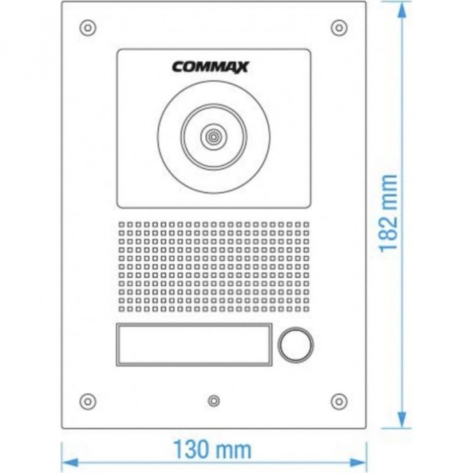 Вызывная панель commax drc 4chc схема подключения